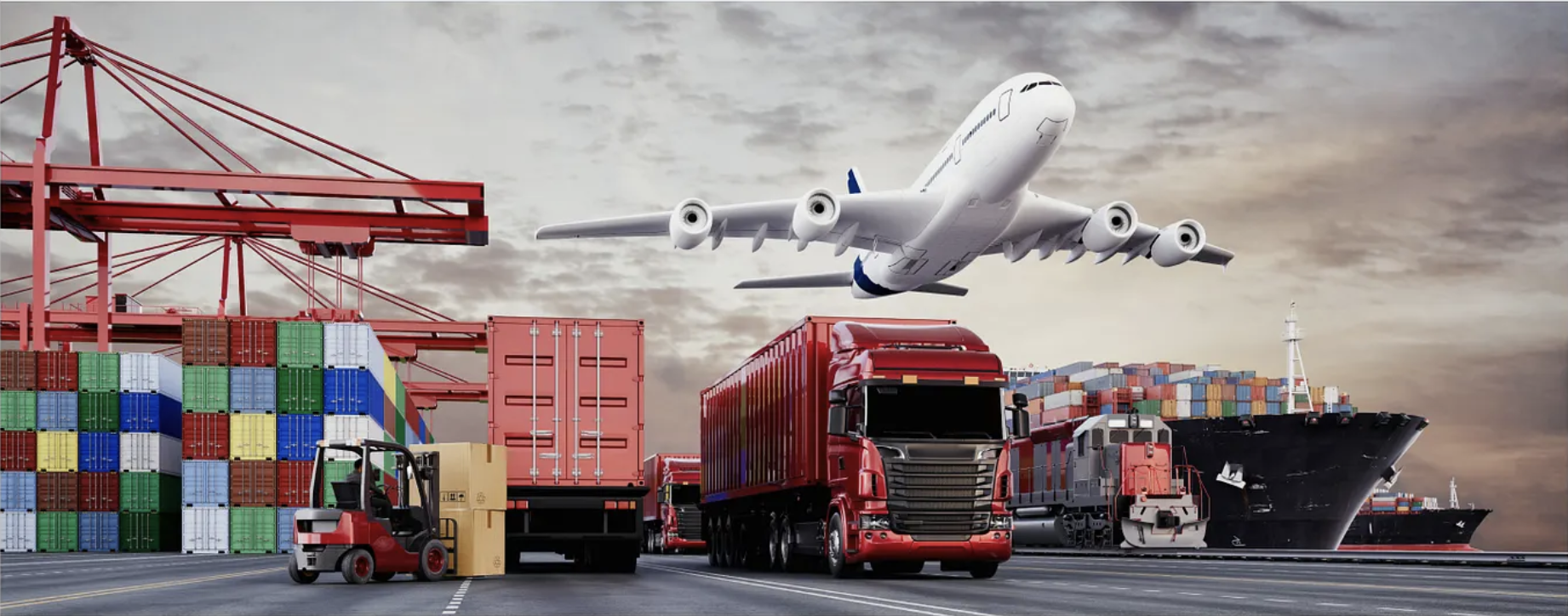 Comprehensive logistics services - air, sea, and land transportation